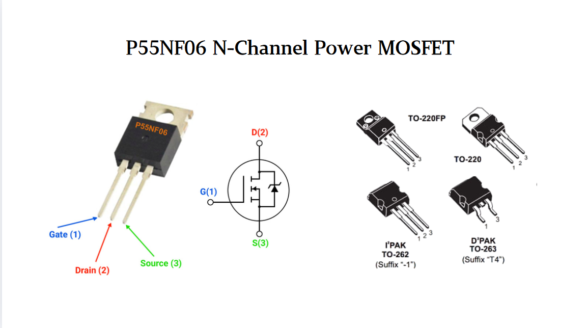 P55NF06 N-Channel Power MOSFET: Everything You Need To Know